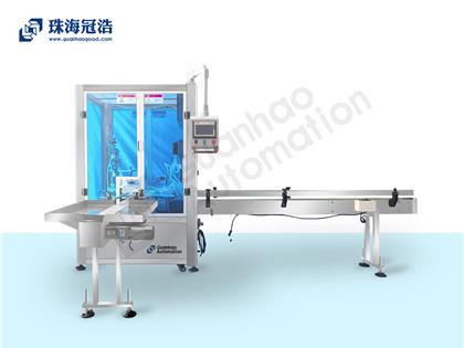 自動灌裝、旋蓋一體機（伺服旋蓋）